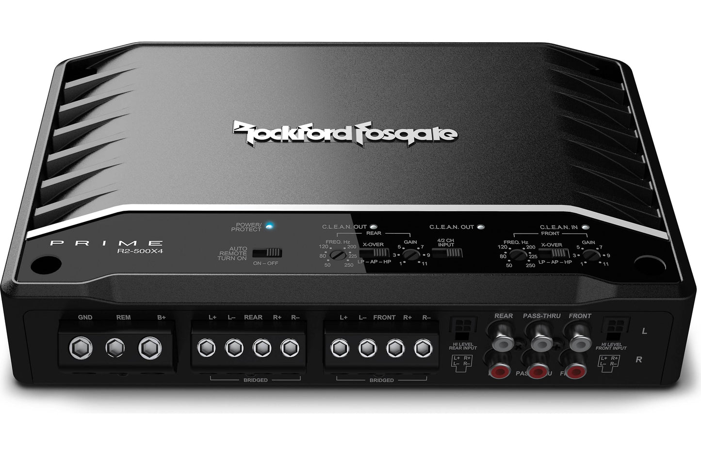 Rockford Fosgate Amplifier R2-500X4 Prime 500 Watt 4-Channel Amplifier