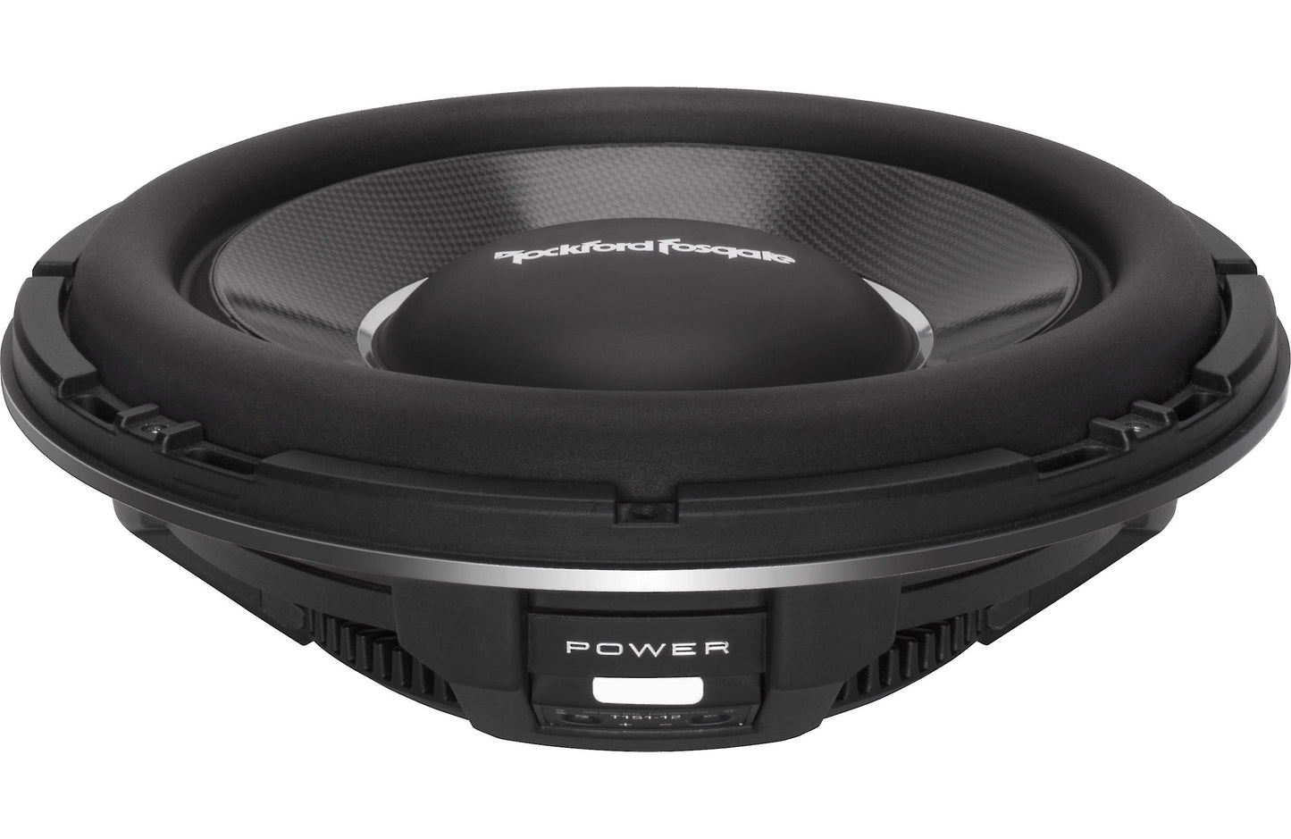 Rockford Fosgate T1S1-12 Power 12" T1 Slim Single 1-Ohm Subwoofer